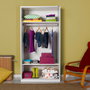 Hanah Home Armario de puertas correderas Blanco